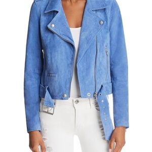 Blank NYC Blue Moto Jacket